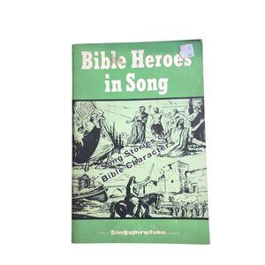 Bible Heroes In Song Songbook Alfred B. Smith John W. Peterson 1964 Sheet Music